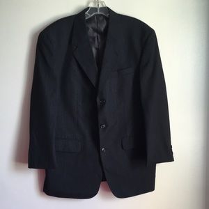 Calvin america super 120s dark gray suit